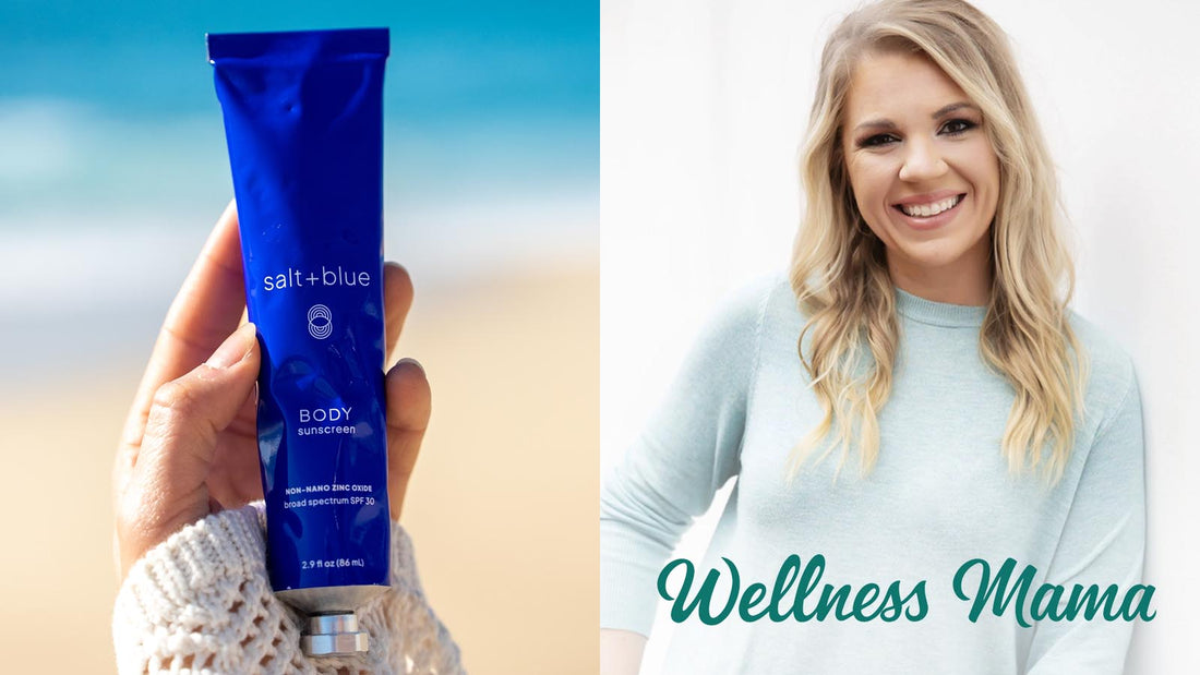 We Went on the Wellness Mama Podcast to Talk Sunscreen